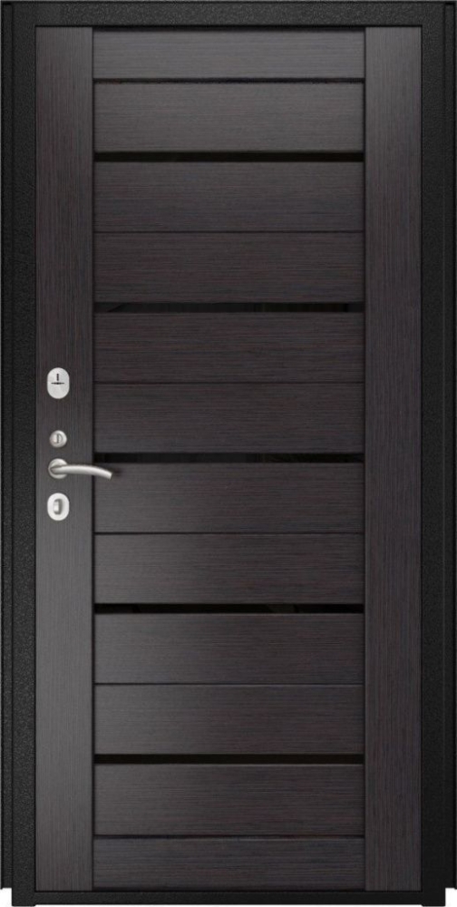 Товар Дверь ДвериПРО Модель L-49 СБ-1 (лак.черное, 16мм, венге) DPRO195832