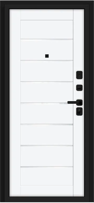 Товар Дверь Браво Прайм/SBlack-Black Shell/White Silk DIS007436