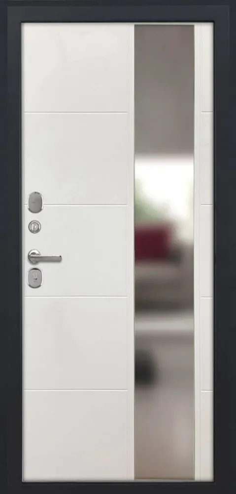 Товар Дверь ДвериПРО Квадро ФЛЗ-649 Капучино (зеркало) DPRO227857