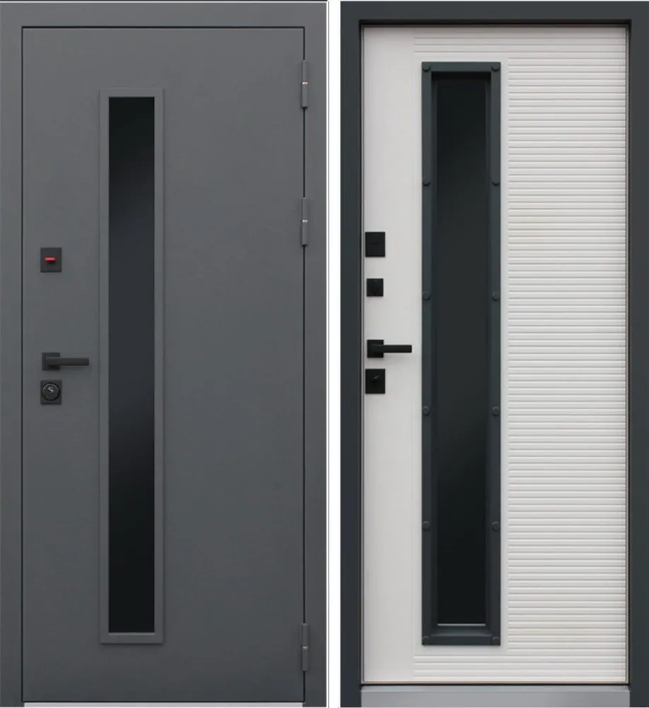 Дверь Тренто с Окном Терморазрыв 3К DIS007261