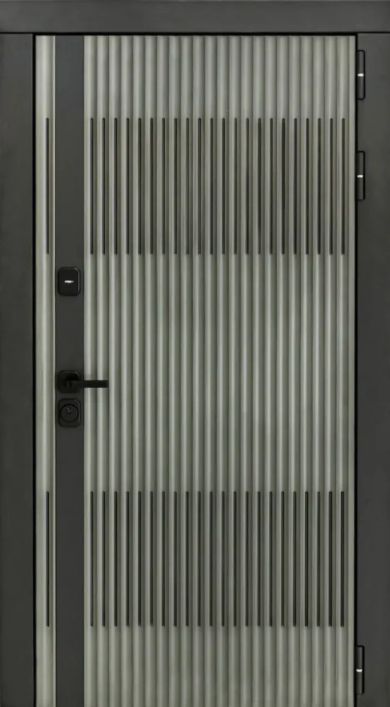 Фото Дверь ДвериПРО Элфи ФЛ-609 (Л-52, 10мм, Белый матовый) DPRO227657